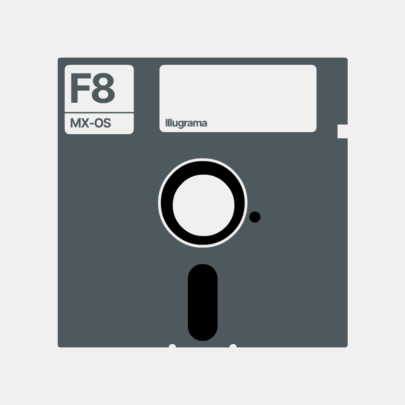 floppy Diskette - Vector Grahic by Illugrama