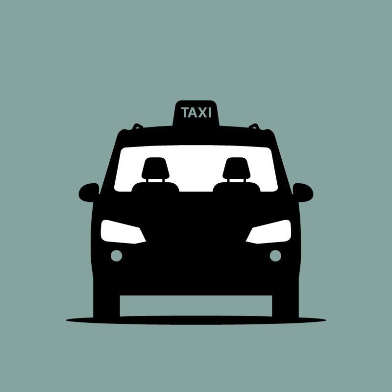 Taxi Symbol - Vector Graphic by Illugrama