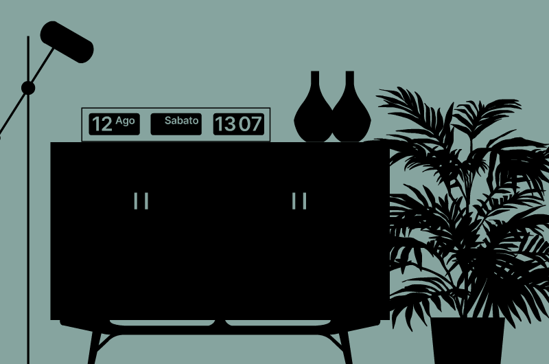 Classic Interior Design Style - Modern Graphcis by Illugrama