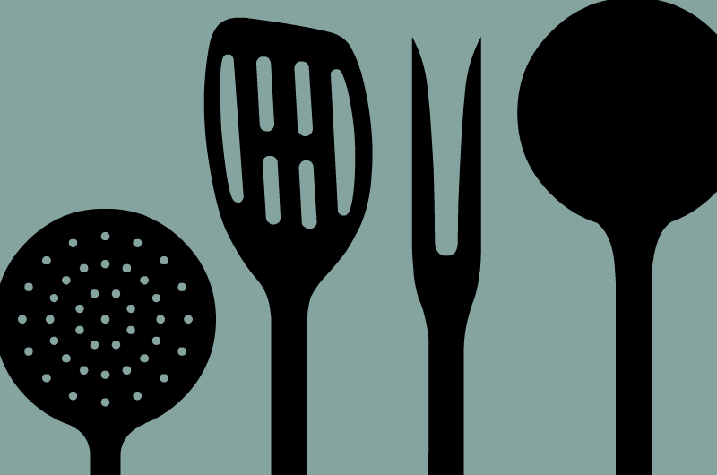 Kitchen Utensils - Modern Design by Illugrama