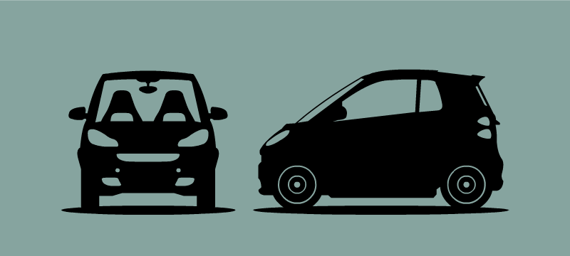 Electric Car - Modern Graphcis by Illugrama