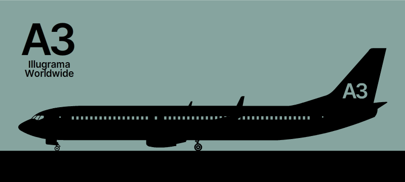 Airport Runway - Minimalist Illustration by Illugrama